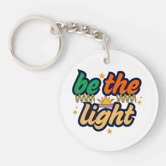Be The Light Keychain  キーホルダー (正面)
