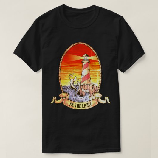 Be the Light Light House Tシャツ (デザイン正面)