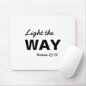 Be the Light Matthew 5:14 Bible Verse マウスパッド (マウス)
