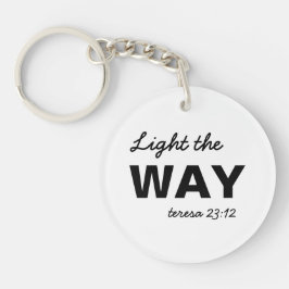 Be the Light | Matthew 5:14 Christian Keychain キーホルダー