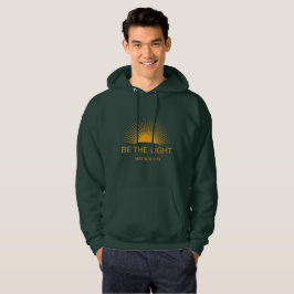 Be The Light Matthew 5:14 Sweatshirt Christian Gif パーカ