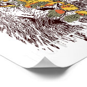 Be The Lion Not The Sheep Motivational  ポスター (角)