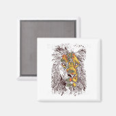 Be The Lion Not The Sheep Motivational  マグネット (正面/裏面)