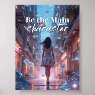 Be the Mainキャラクター- Empowering 10代の Girl ポスター
