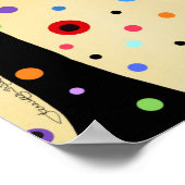 Be the Nice Kid Classroom Schoolおもしろいツリー ポスター (角)