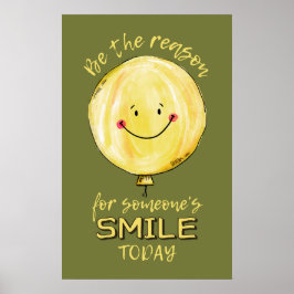 「Be The Reason」カラーカスタムポスター ポスター