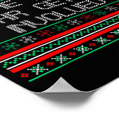 Be The Reason Hr Gets Involved Office Ugly Christm ポスター (角)