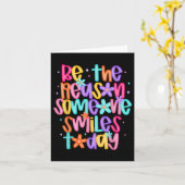 Be The Reason Someone Smiles Today  カード (黄色い花)