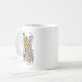 Be The Reason Someone Smiles Today Cute Sweet Moti コーヒーマグカップ (正面左)