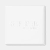 Be The Solution Not The Precitate Funny Motivation マグネット (正面)