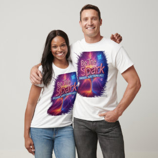 Be The Spark – ナタリーやる気を起こさせる・ガットによるTシャツ Tシャツ