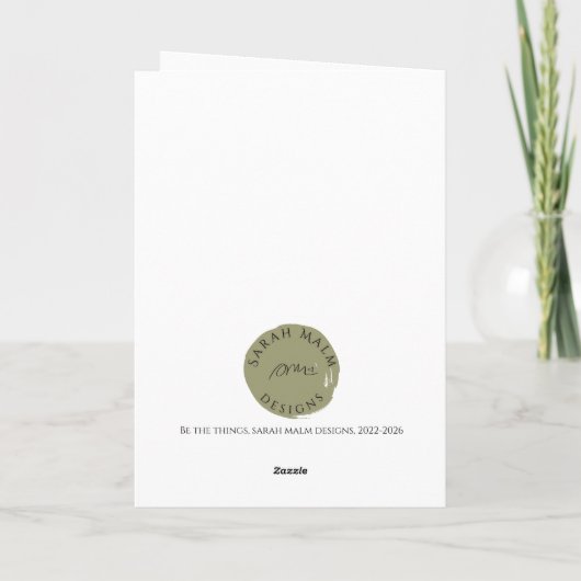 Be The Things Card カード (裏面)