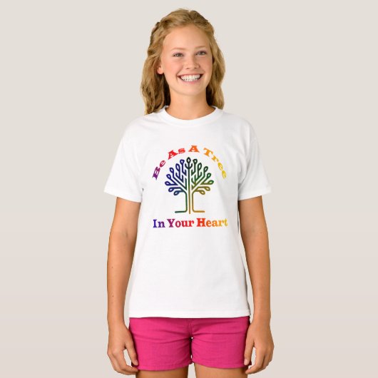 BE THE TREE Tシャツ (正面フル)