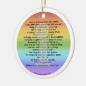 Be Transparent セラミックオーナメント (左)