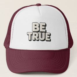 Be True Message キャップ
