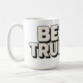 Be True Message  コーヒーマグカップ (左)