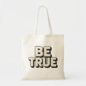 Be True Message  トートバッグ (正面)