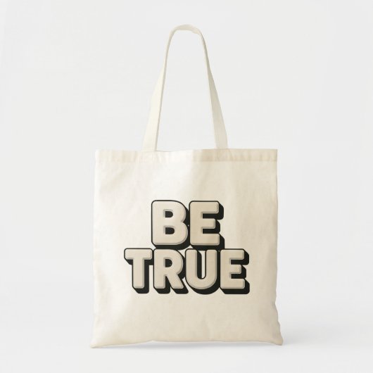Be True Message トートバッグ (正面)