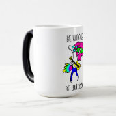 Be Unicornユニーク Morphing Mag 15オンス モーフィングマグカップ (正面左)