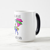 Be Unicornユニーク Morphing Mag 15オンス モーフィングマグカップ (正面右)