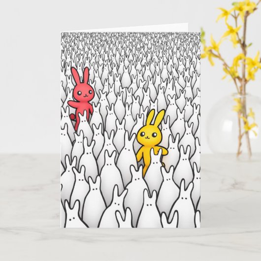 Be Unique Special Friend Card カード (黄色い花)