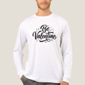 Be Valentine Bold Minimal Typography T-Shirt トライブレンドＴシャツ (正面)