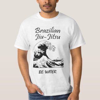 Be Water BJJ Tシャツ – ブラジル柔術Tシャツ