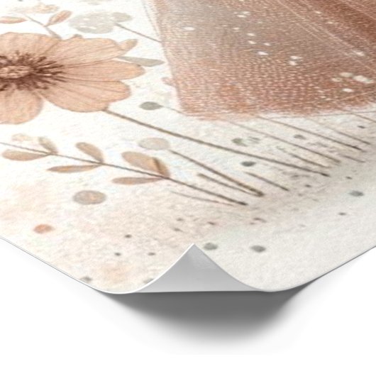 be wild, be kind, be you ポスター (角)