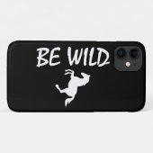 Be Wild-Strong and Decorative Horse  Case-Mate iPhoneケース (裏面(横))
