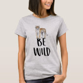 Be Wild Tiger Tシャツ (正面)