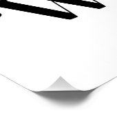 "Be Worthy, not Wealthy" - Typographie motivation ポスター (コーナー)