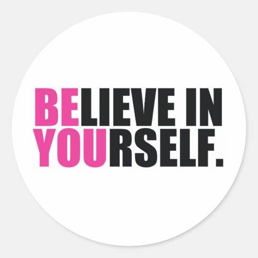 BE YOU ラウンドシール (正面)