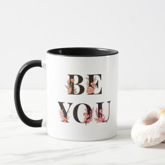 Be You -レトロフローラマグ マグカップ (ドーナツ)