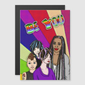 Be You |多様な人々 |アーポップ・アートのト (正面/裏面)