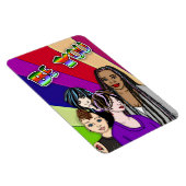 Be You |多様な人々 |アーポップ・アートのト マグネット (右側)