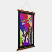 Be You |多様な人々 吊り下げ型タペストリー (傾斜あり)