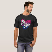 Be You Funny Bi Pride Flag Bisexual Tシャツ (正面フル)