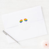 Be You LGBTレインボーサングラス ラウンドシール (封筒)