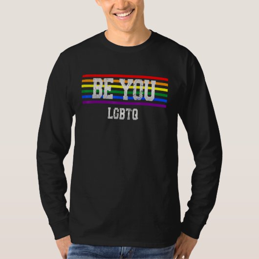 Be You Lgbtq Lgbt 1 Tシャツ (正面)