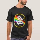 Be You Lgbtq Tシャツ (正面)