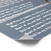 Be You My Vision Hymn Art Poster ポスター (角)