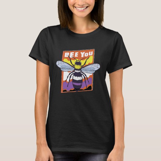 Be You Non-Binary Flag Enby Genderqueer Non-Binary Tシャツ (正面)