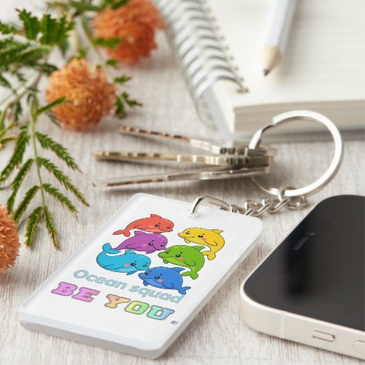 Be You - Ocean Squad キーホルダー (正面右)