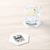 Be You The World Will Adjust - Dragonfly ペーパーコースター (インサイチュ)