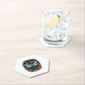 Be You The World Will Adjust - Dragonfly (1) ペーパーコースター (インサイチュ)