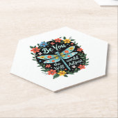 Be You The World Will Adjust - Dragonfly (2) ペーパーコースター (アングル)