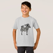 Be You Zebra Graphic Tシャツ (正面フル)