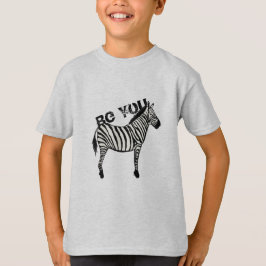 Be You Zebra Graphic Tシャツ