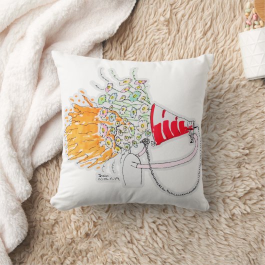 Be Your Biggest Fan クッション (ブランケット)