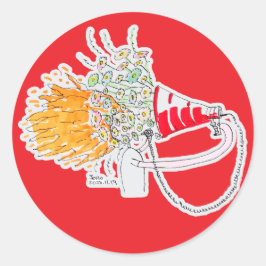 Be Your Biggest Fan ラウンドシール